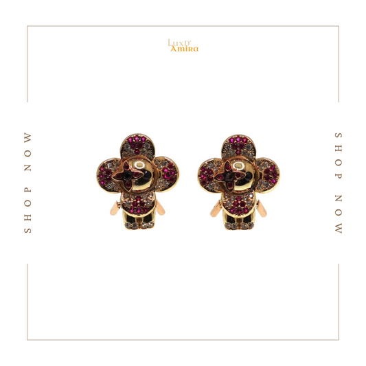 Italian Gold 14k Earrings – LuxD'Amira Jewelry