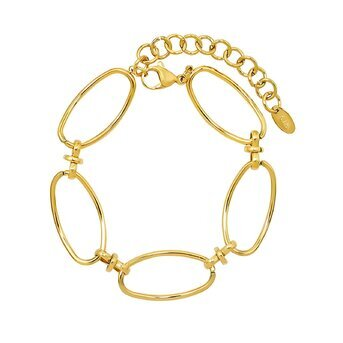 18K Gold Plated Stainless Steel Bracelet