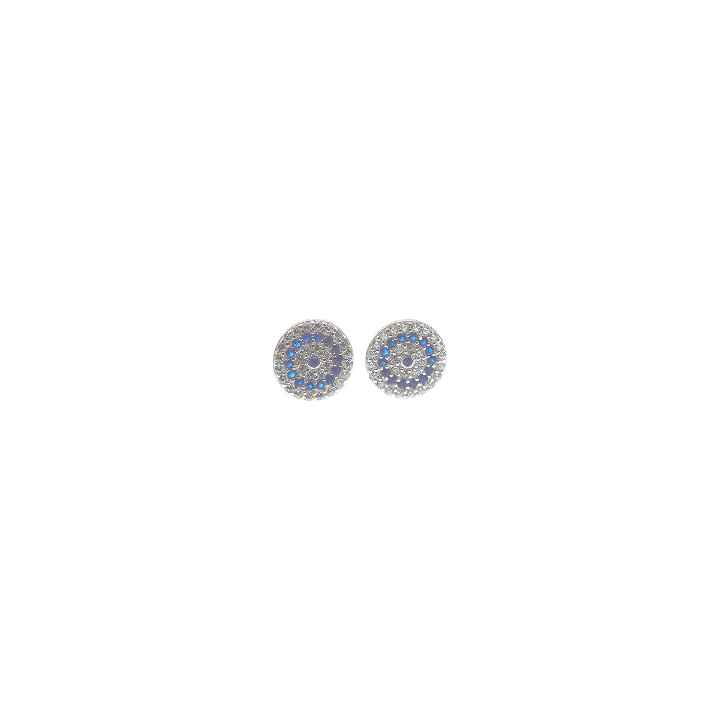 925 Silver Blue Studs