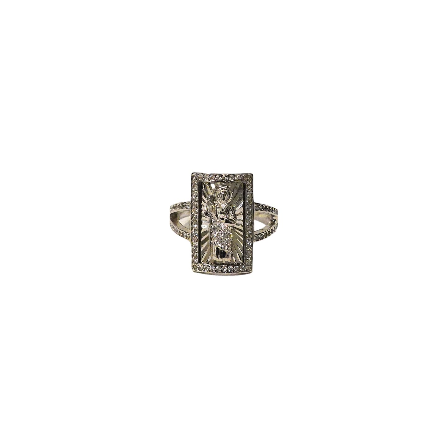 925 Silver San Judas ring