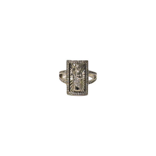 925 Silver San Judas ring