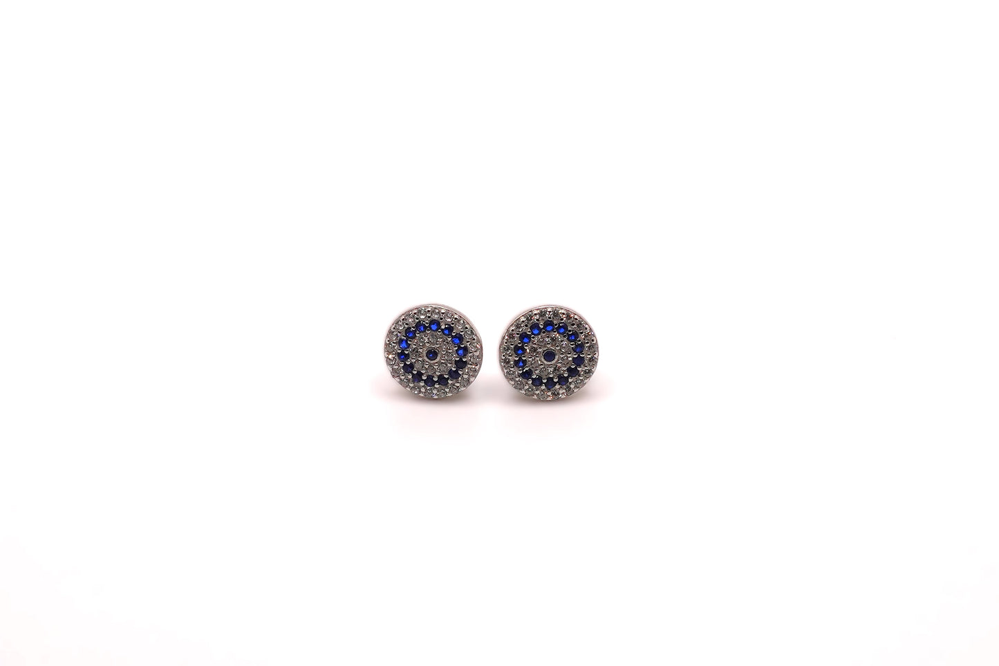 925 Silver Blue Studs